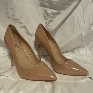 Sz 10 Tan Rouge Helium Stilettos